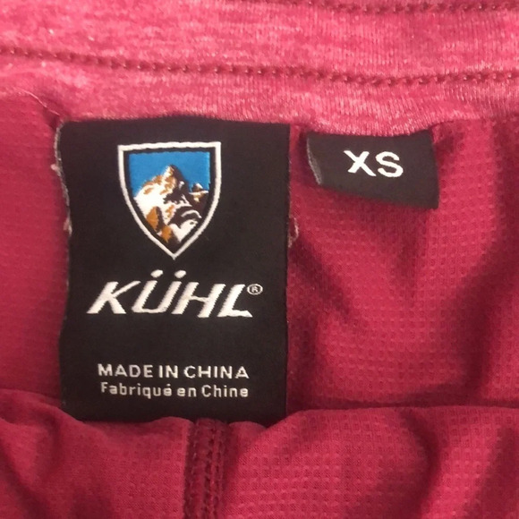 Kuhl Red Marbled Cargo Skort Extra Small - Picture 3 of 11